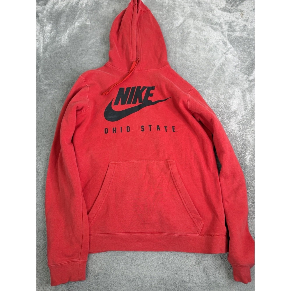 Ohio State Buckeyes Nike Pullover Hoodie Men's Size Small Red